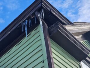 Image of Gutters with Icicles