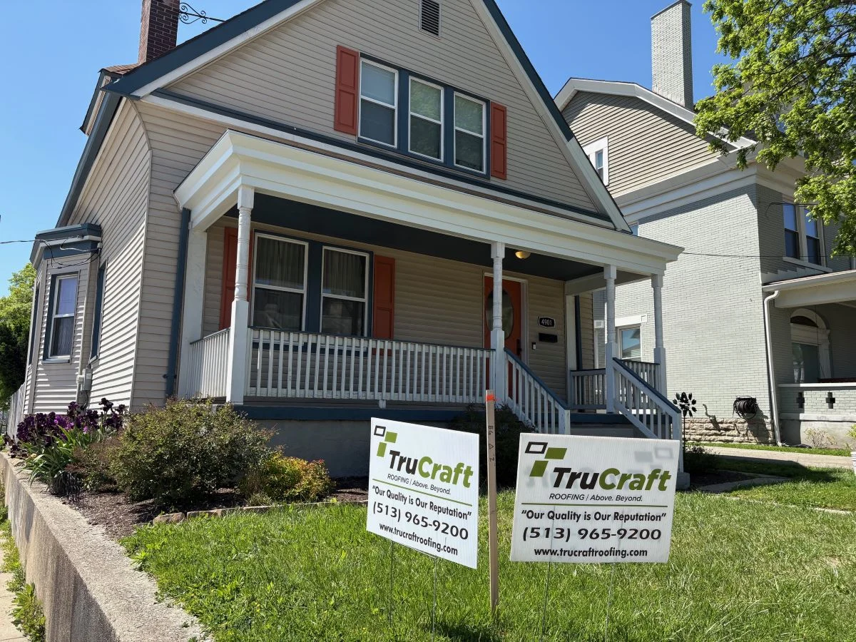Residential exterior renovation including roofing siding and trim by TruCraft Exteriors