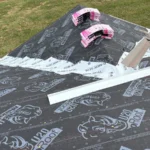 RhinoRoof synthetic underlayment installed during roof replacement in Georgetown OH.