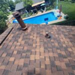 Completed CertainTeed Landmark PRO roof in Burnt Sienna on a home in Mason, OH