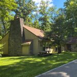Guest House at Cincinnati Nature Center following a Milford roof repair that included chimney waterproofing and leak repairs.