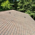 Existing shingle roof before the Colerain Township roof replacement.